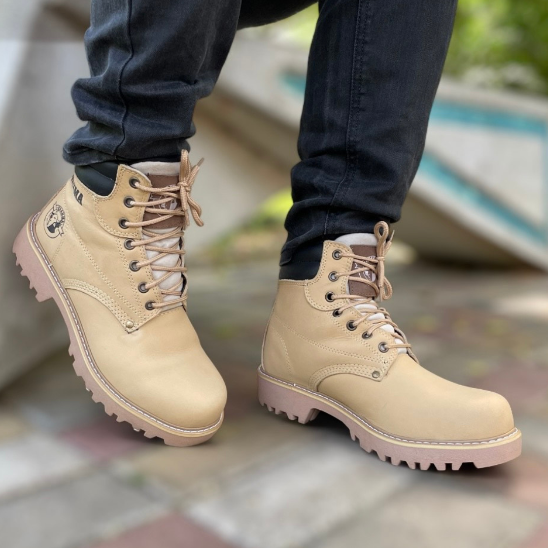 BOTA BRAHMA CLASICA - CUERO GENUINO