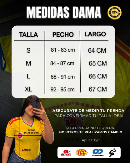 CAMISETA SELECCION COLOMBIA 2026 🏆